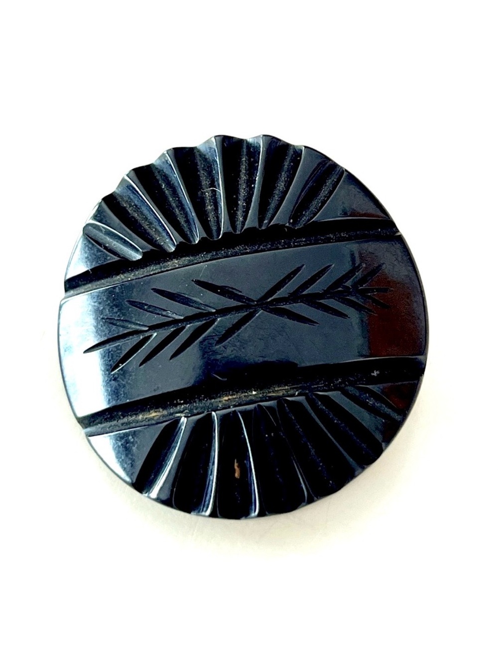 Rare antique Bakelite button